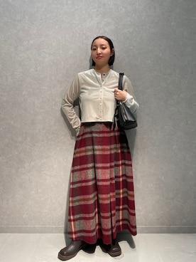 Mila Owenさん(レディース・150cm)の冬コーディネート