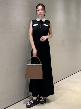 Mila Owenさん(レディース・159cm)の夏コーディネート