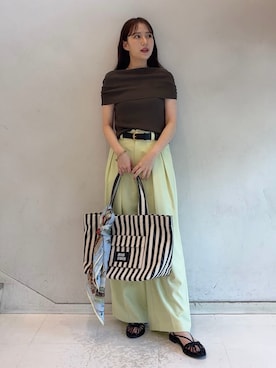 Mila Owenさん(レディース・158cm)の夏コーディネート