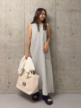 Mila Owenさん(レディース・152cm)の夏コーディネート