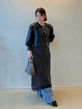 Mila Owenさん(レディース・155cm)の夏コーディネート