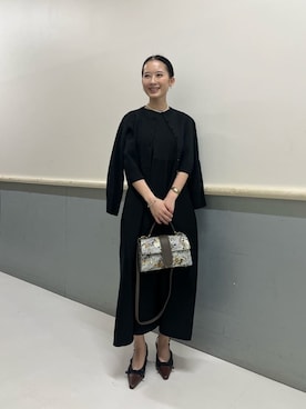 Mila Owenさん(レディース・158cm)の冬コーディネート