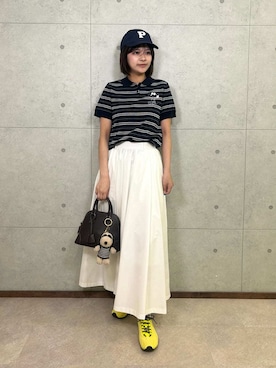 Mila Owenさん(レディース・160cm)の夏コーディネート