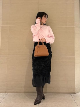 Mila Owenさん(レディース・155cm)の春コーディネート
