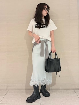 Mila Owenさん(レディース・155cm)の夏コーディネート