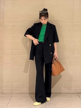 Mila Owenさん(レディース・155cm)の春コーディネート
