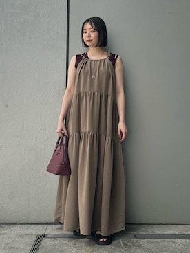 Mila Owenさん(レディース・153cm)の夏コーディネート