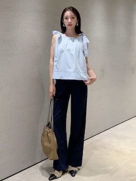 Mila Owenさん(レディース・159cm)の春コーディネート