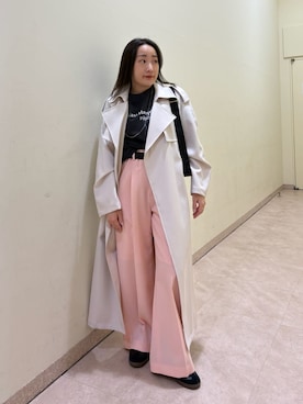 Mila Owenさん(レディース・155cm)の春コーディネート