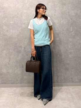 Mila Owenさん(レディース・155cm)の夏コーディネート