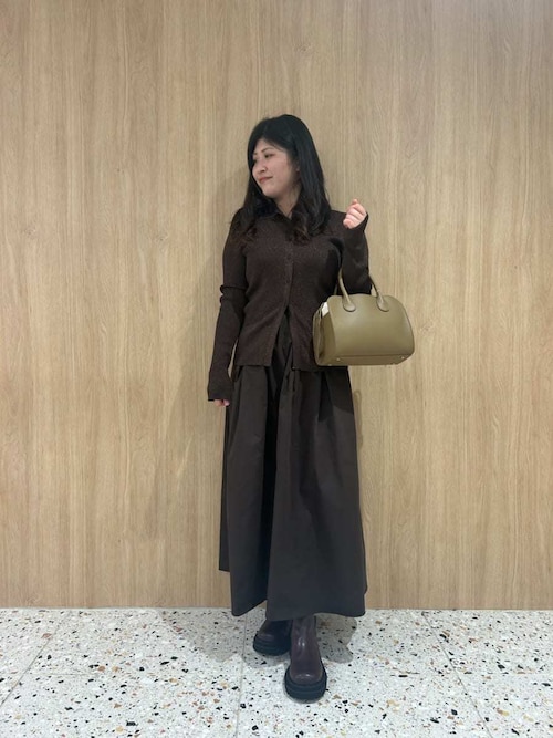 巾着付きボストンショルダーバッグ（ショルダーバッグ）｜Mila Owen