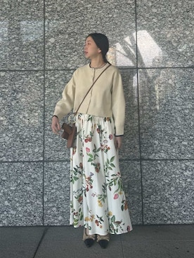 Mila Owenさん(レディース・153cm)の冬コーディネート