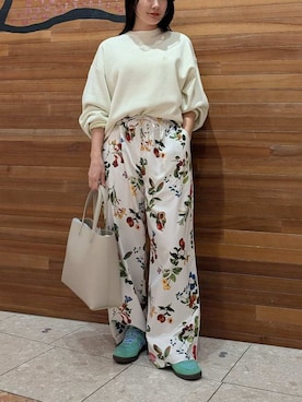 Mila Owenさん(レディース・156cm)の冬コーディネート