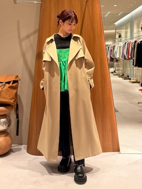 Mila Owenさん（レディース・155cm）の春コーディネート