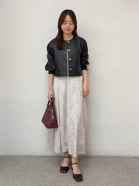 Mila Owenさん(レディース・162cm)の夏コーディネート