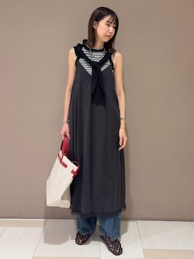 Mila Owenさん(レディース・167cm)の春コーディネート