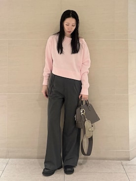 Mila Owenさん(レディース・160cm)の秋コーディネート