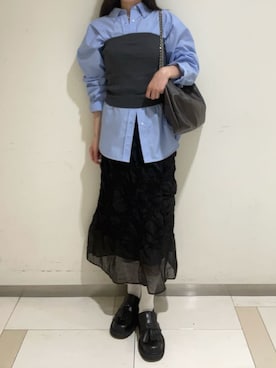 Mila Owenさん(レディース・158cm)の春コーディネート