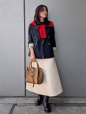 Mila Owenさん(レディース・156cm)の秋コーディネート