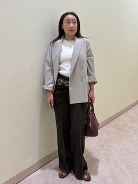 Mila Owenさん(レディース・155cm)の夏コーディネート