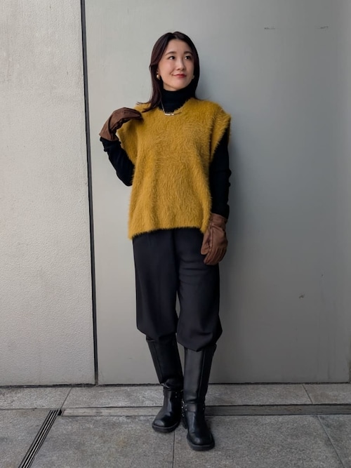 バイカーミドルブーツ（ブーツ）｜Mila Owen（ミラオーウェン）の