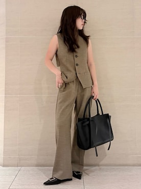 Mila Owenさん(レディース・155cm)の秋コーディネート