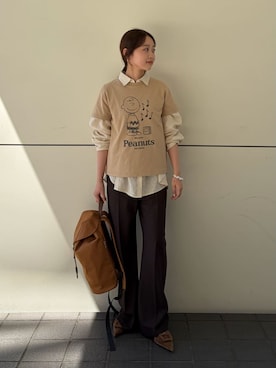 Mila Owenさん(レディース・162cm)の春コーディネート