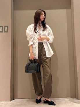 Mila Owenさん(レディース・169cm)の春コーディネート