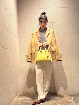 Mila Owenさん(レディース・155cm)の春コーディネート