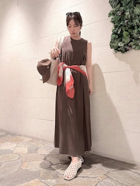 Mila Owenさん(レディース・155cm)の春コーディネート