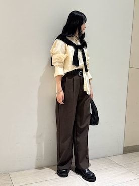 Mila Owenさん(レディース・163cm)の秋コーディネート