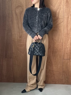 Mila Owenさん（レディース・158cm）の秋コーディネート