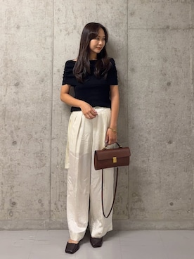 Mila Owenさん（レディース・152cm）の夏コーディネート