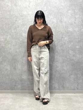 Mila Owenさん(レディース・155cm)の春コーディネート