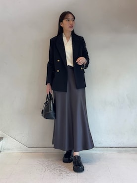 Mila Owenさん(レディース・158cm)の春コーディネート