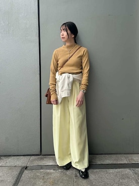 Mila Owenさん（レディース・153cm）の春コーディネート