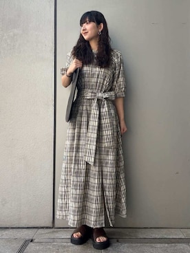 Mila Owenさん(レディース・162cm)の夏コーディネート