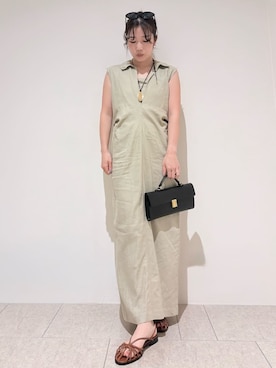 Mila Owenさん(レディース・155cm)の夏コーディネート