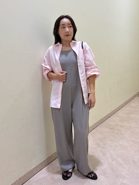 Mila Owenさん（レディース・155cm）の夏コーディネート