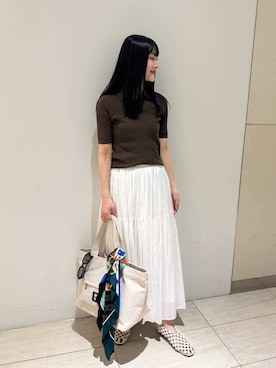 Mila Owenさん(レディース・163cm)の夏コーディネート