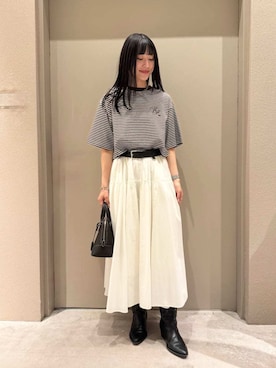 Mila Owenさん(レディース・163cm)の夏コーディネート