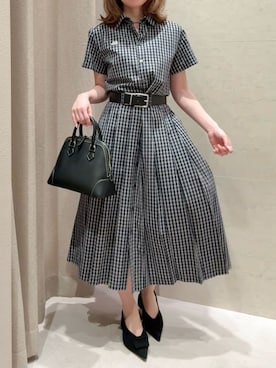 Mila Owenさん（レディース・155cm）の春コーディネート