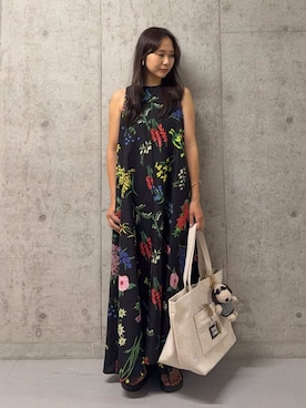 Mila Owenさん(レディース・152cm)の夏コーディネート