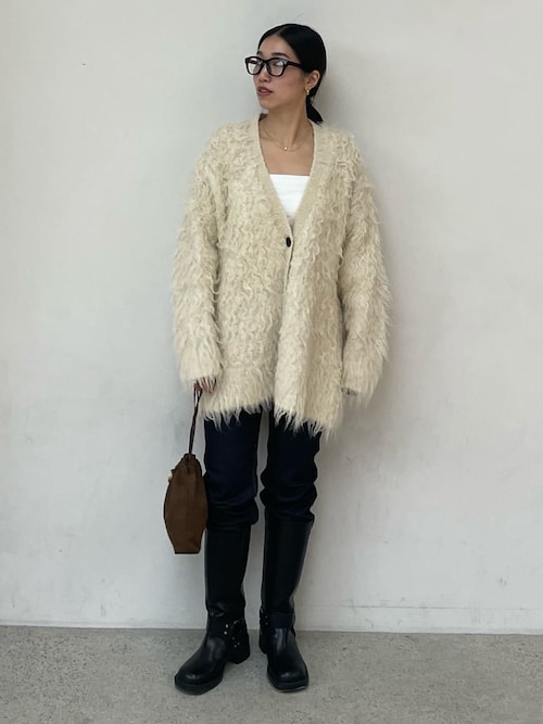 未使用品 ミラオーウェン バイカーミドルブーツ バイカーミドルブーツ（ブーツ）｜Mila Owen（ミラオーウェン