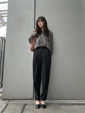 Mila Owenさん(レディース・162cm)の春コーディネート