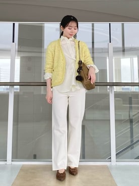 Mila Owenさん(レディース・161cm)の冬コーディネート