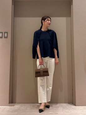 Mila Owenさん(レディース・169cm)の冬コーディネート