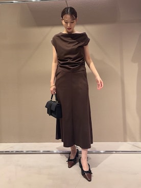 Mila Owenさん(レディース・158cm)の夏コーディネート
