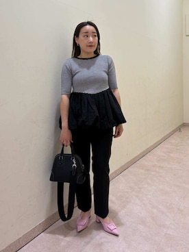 Mila Owenさん(レディース・155cm)の春コーディネート