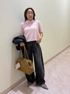 Mila Owenさん(レディース・155cm)の秋コーディネート